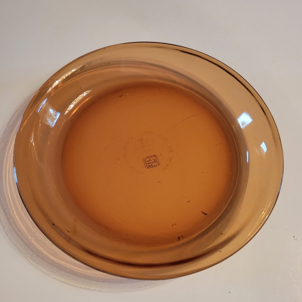 ANCHOR HOCKING PIE PLATE